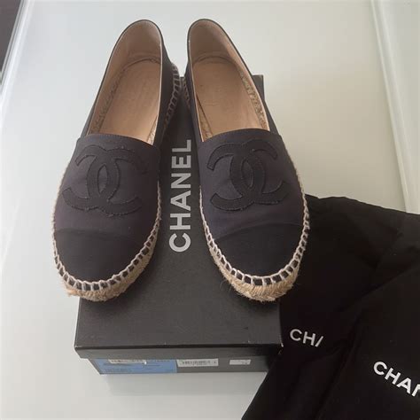 satin chanel|Chanel satin espadrilles.